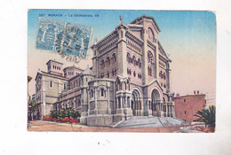 CPA  MONACO LA CATHEDRALE En 1933! - Cathédrale Notre-Dame-Immaculée