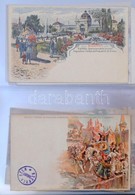 1896 Milleniumi Díjjegyes Képeslapok 69 Darabos Szép Gyűjteménye, Benne 57 Db 2kr és 12 Db 5kr Lap, Használtak, Használa - Other & Unclassified