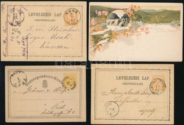 Használt és Használatlan Díjjegyesek, Közte Több Milleniumi 1869-1896 - Sonstige & Ohne Zuordnung