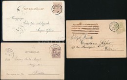 1899-1906 5 Db Küldemény Egykörös Bélyegzésekkel - Sonstige & Ohne Zuordnung