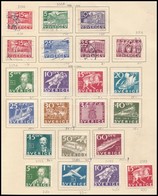 O 1935-1936 Svédország 2 Klf Sor (Mi EUR 370,-) - Autres & Non Classés