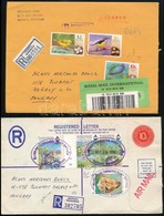Bahama-szigetek 9 Küldemény 1967-től 2006-ig, érdekes és Szép Levelekkel - Autres & Non Classés