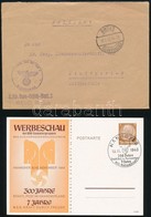 Deutches Reich 5 Db Vegyes Küldemény, Benne Díjjegyes, összefüggés, Cenzúrázott, Stb. Érdemes Megnézni - Other & Unclassified