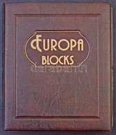 Europa Blocks Feliratú Sok Férőhelyes Blokk / FDC / Levél Berakó Gyűrűs Borítóval, Tokkal - Other & Unclassified