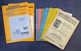 24 Db Berner Briefmarken - Zeitung: Svájci Speciál Bélyegújságok (1963-1997) - Other & Unclassified