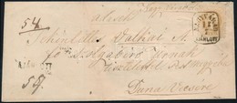 ~1867 15kr Ajánlott Levélen 'NAGYVÁRAD AJÁNLOTT' - Dunavecse - Other & Unclassified