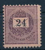 * 1889 Elektro 24kr 11 1/2 Fogazással (6.000) - Sonstige & Ohne Zuordnung