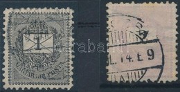 O 1898 1kr, 2kr 11 1/2 Fogazással / Perforation (10.000) - Other & Unclassified
