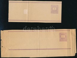 1879 2 Db Címszalag (2.000) - Sonstige & Ohne Zuordnung