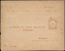 1886 Használatlan Adóintés 'H' Minta, Egyszer Hajtott / Folded (6.000) - Other & Unclassified