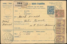 1916 Teljes Csomagszállító 96f Bérmentesítéssel 'TURÓCZSZENTMÁRTON' - Otros & Sin Clasificación