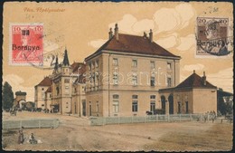 1920 TCV Képeslap 10+20f Baranya 1919 (a. Típus) Felülnyomású Bélyegekkel Bérmentesítve, Pécsről Hollandiába Küldve - Sonstige & Ohne Zuordnung