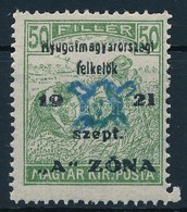 ** Nyugat-Magyarország II. 1921 Arató 50f Garancia Nélkül (18.000) - Sonstige & Ohne Zuordnung