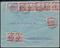 1924 Levél 1.800K Bérmentesítéssel Romániába - Otros & Sin Clasificación