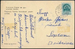 1940 Képeslap Kétnyelvű TORONY Bélyegzéssel - Other & Unclassified