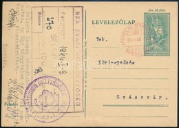 1946 (7. Díjszabás) Díjjegyes Levelezőlap Készpénzes Bérmentesítéssel - Sonstige & Ohne Zuordnung