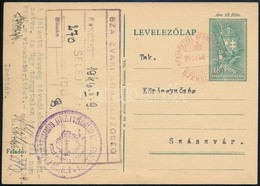 1946 (7. Díjszabás) Díjjegyes Levelezőlap Készpénzes Bérmentesítéssel - Other & Unclassified