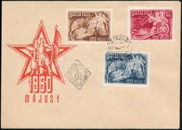 1950 Május 1. (I.) Sor FDC-n - Other & Unclassified