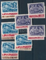 ** 1951 Magyar-szovjet Barátság 3 Sor + Május 1. (II.) 4 Sor (4.900) - Other & Unclassified