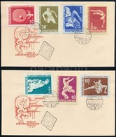 1958 Sport (III.) Sor 2 Db FDC-n - Sonstige & Ohne Zuordnung