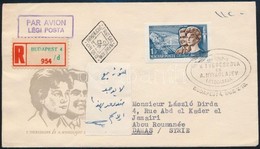 1965 Tyereskova Vágott Bélyeg Ajánlott FDC-n - Other & Unclassified