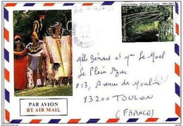 Pli   Polynésie   30 11 1994. - Cartas & Documentos
