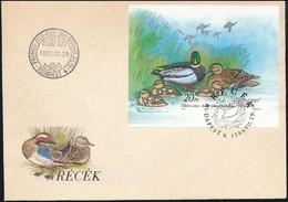 1988 Récék Vágott Blokk FDC-n (8.000) - Otros & Sin Clasificación