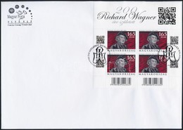 2013 Wagner és Verdi Kisívek 2 Db FDC-n (Névérték: 1.960) - Other & Unclassified