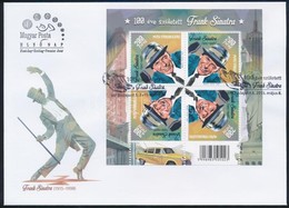 2015 Frank Sinatra Kisív Visszavont FDC-n (tévesen Fred Astaire-t ábrázolja) Nagyon Ritka! - Other & Unclassified