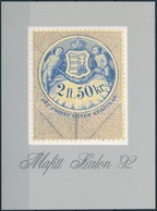 ** 1992 MAFITT Szalon Emlékív, A Hátoldalon Alig Látszó 13-as Sorszámmal (30.000) - Otros & Sin Clasificación