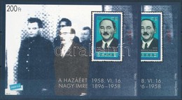 ** 1996/D6 (2x) Nagy Imre -1956. Emlékívpár Sorszám: 1956, 1996 - Sonstige & Ohne Zuordnung