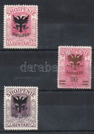 ** * 1920 Forgalmi, Felülnyomott / Definitives, Overprinted Mi 70 + 74-75 - Sonstige & Ohne Zuordnung