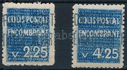 ** 1939 Csomagbélyeg Sor Yvert 62-63 - Other & Unclassified