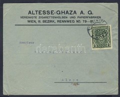 1923 (11. Díjszabás) Levél Szíriába - Other & Unclassified