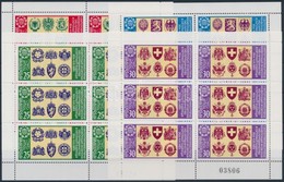 ** 1982 Konferencia, Budapest Kisívsor,
Conference Minisheet Set
Mi 3174-3177 - Other & Unclassified