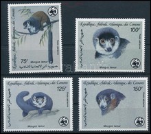 ** 1987 WWF Makik Sor,
WWF Lemur Set
Mi 792-795 - Otros & Sin Clasificación