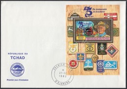 1983 Cserkész Találkozó, Kanada (I-II) Sor Mi 1013-1018 Aa + Blokk 194 Aa 2 Db FDC-n - Sonstige & Ohne Zuordnung