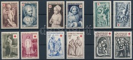 ** 1950-1961 6 Klf évfolyam Vöröskereszt Sor (Mi EUR 38,50) - Sonstige & Ohne Zuordnung