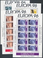 ** 1996 Europa CEPT, Híres Nők Kisív Sor Mi 755-758 - Other & Unclassified