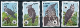 ** 1990 WWF Hárpia Sor,
WWF Harpy Set
Mi 3077-3080 - Other & Unclassified