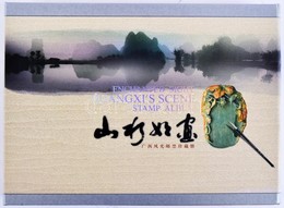** 2002 Bélyegkönyv: Guangxi Tartomány Elvarázsolt Tája, Kínai-angol Nyelvű, Díszdobozban / Enchanted Sight Guangxi's Sc - Other & Unclassified