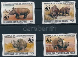 ** 1983 WWF Rinocérosz Sor,
WWF Rhino Set
Mi 985-989 - Other & Unclassified
