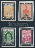 ** 1933 Repülő Alap Sor (ráncok),
Airplane Set (creases)
Mi 215-218 - Other & Unclassified