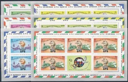 ** 1974 100 éves Az UPU Kisívsor Mi 514-519 C - Sonstige & Ohne Zuordnung