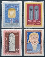 ** 1962 Dzsingisz Kán Sor Mi 309-312 - Other & Unclassified