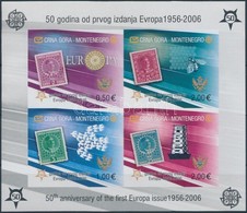 ** 2006 50 éves Az Europa CEPT Bélyeg Vágott Blokk Mi 2B - Sonstige & Ohne Zuordnung