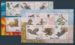 ** 2004 Csillagjegyek Sor ívsarki Hármascsíkokban + Kisív Mi 1155-1166 - Other & Unclassified