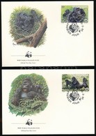 1985 WWF: Gorilla Sor + 4 Db FDC Mi 1292-1295 - Other & Unclassified
