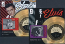 ** 2012 Elvis Presley Blokksor, 4 Klf Blokk - Other & Unclassified