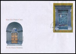 2000 Évforduló 'Anno Domini 2000' Blokk Mi 10 FDC-n - Other & Unclassified